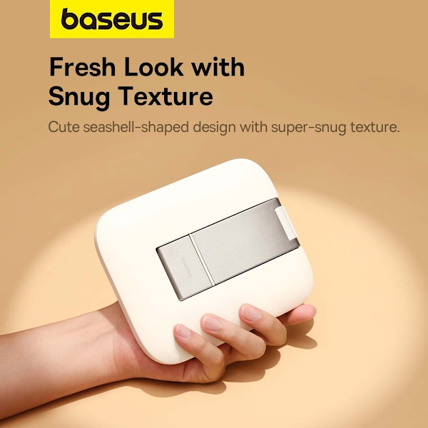 Baseus BS-HP009 vikbar surfplattestativ i Seashell-serien - vit