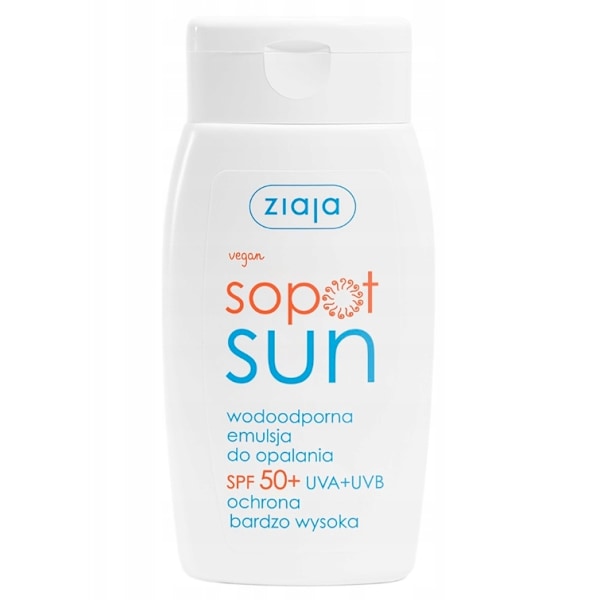 Ziaja Sopot Sun/ vattentät solskyddscreme SPF50/ 125ml