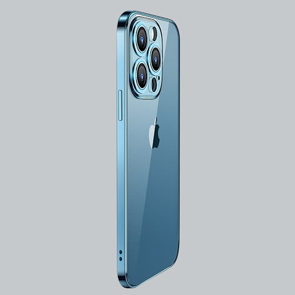 Joyroom Chery Mirror Skal med Metallram för iPhone 13 Pro/ Silve