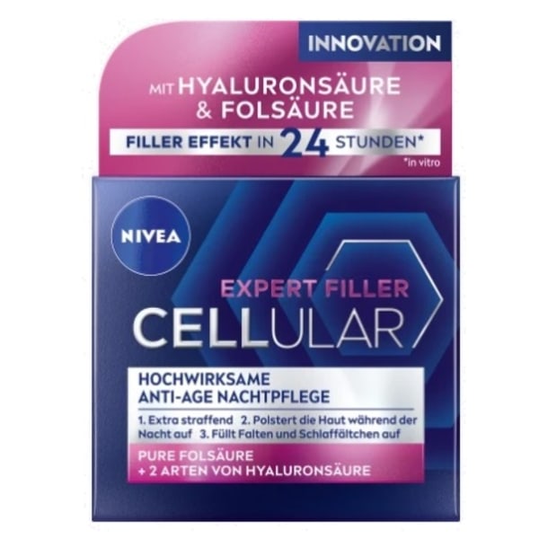 Nivea Cellular Filler Nattkräm med Magnolianextrakt/ 50ml