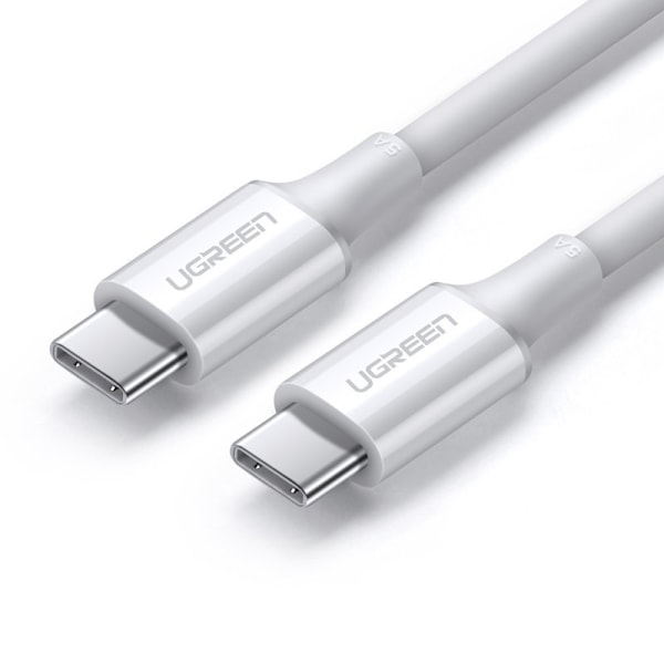 Ugreen USB-C till USB-C Kabel/ 1 meter/ Vit (US300)
