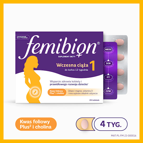 Gravidarisk vitamin- & mineraltablett för tidig graviditet - 28