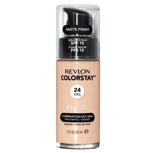 Revlon ColorStay Foundation 110 Ivory/ 30ml - Importerad från Ty