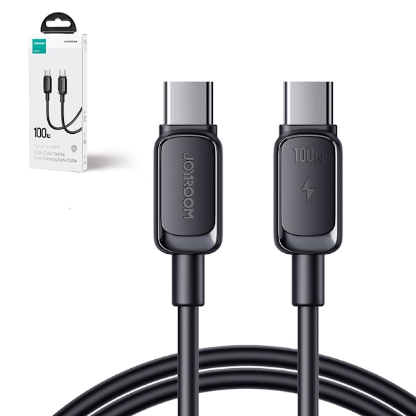 Joyroom Multi-Color USB-C till USB-C Kabel 100W 1.2 m - Svart