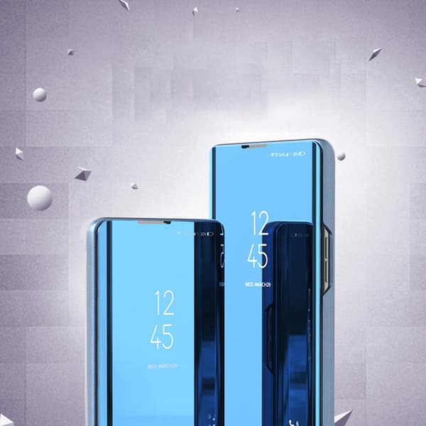 Samsung Galaxy A24 4G Fodral med Lock - Blå Clear View Case