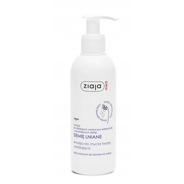 Ziaja MED Linfrö Ansiktsrengöring/ 190 ml - Djupt rengörande och