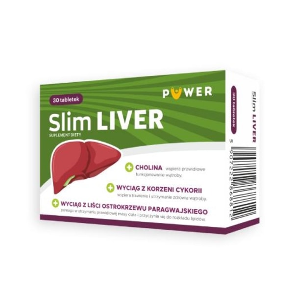 Puwer SlimLIVER - Effektiva Levertabletter för Hälsa & Välbefinn