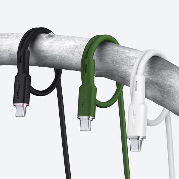 Acefast USB till USB-C Kabel 1/2m/ 3A/ Svart (C2-04 Black)
