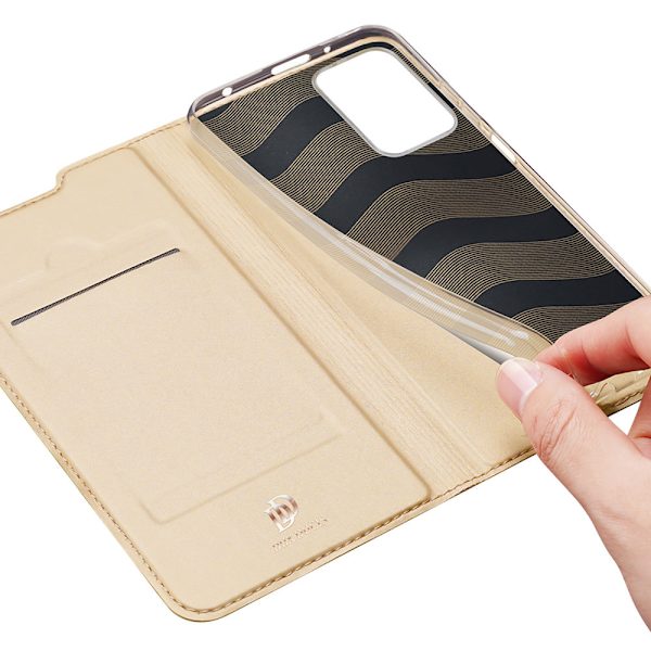 Dux Ducis Skin Pro fodral med lock för Xiaomi Redmi 10 – Guld