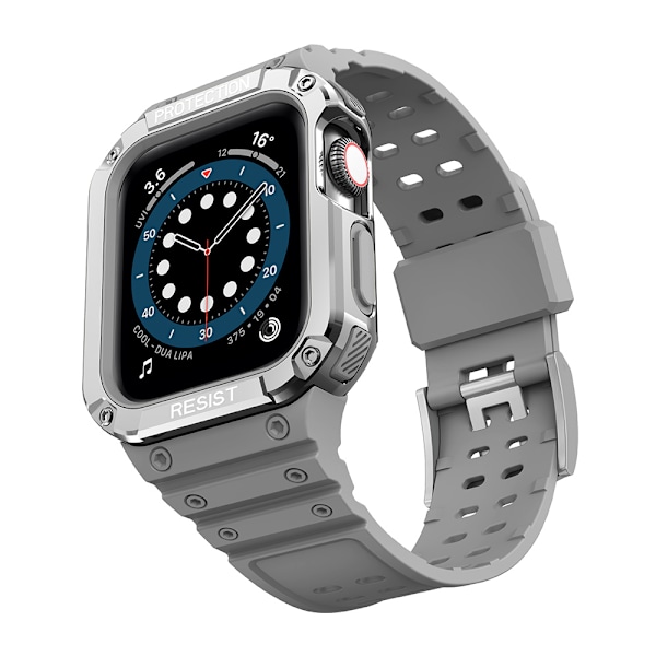 Skyddande Armband med Etui för Apple Watch 7/6/5/4/3/2/SE (41/40