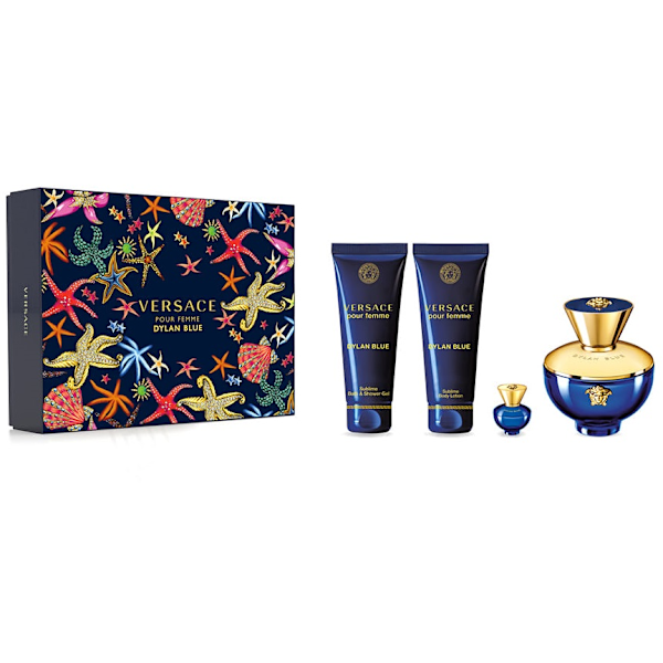 Versace Pour Femme Dylan Blue Presentset 100ml EdP + 5ml EdP + D