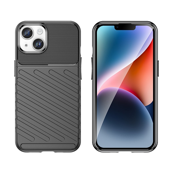 Pansar Skyddsfodral iPhone 15 Plus Thunder Case - Blå