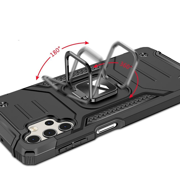 Wozinsky Ring Armor hybridfodral med magnetisk hållare för Samsu