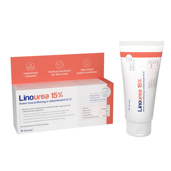 Urea & Vitamin A&E Återfuktande Hudkräm - 50g