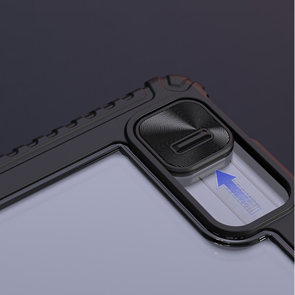 Nillkin Bumper Läderfodral Pro för iPad Air 13" (2024) - svart