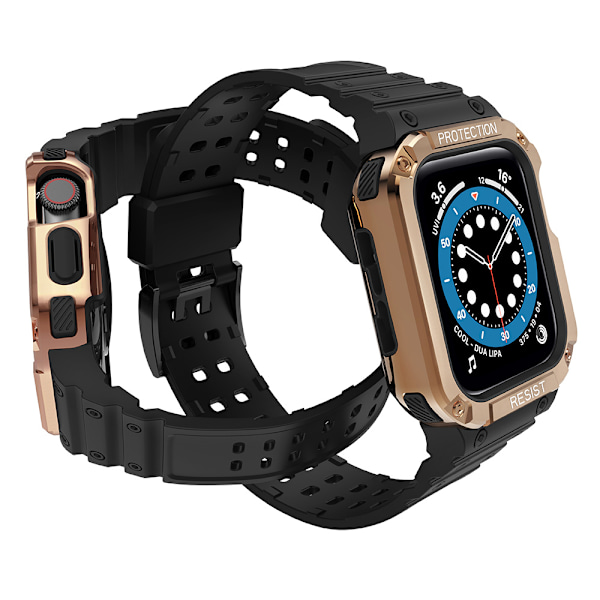 Skyddsrem med fodral för Apple Watch 7/6/5/4/3/2/SE (41/40/38mm)