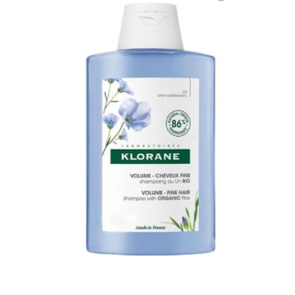 Klorane Luomu Pellavashampoo, 400 ml