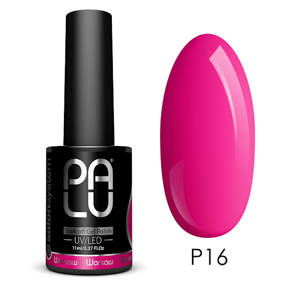 Palu Warsaw P16 Geelilakka 11g - Ammattimainen Soak Off Hybridi Kynsilakka