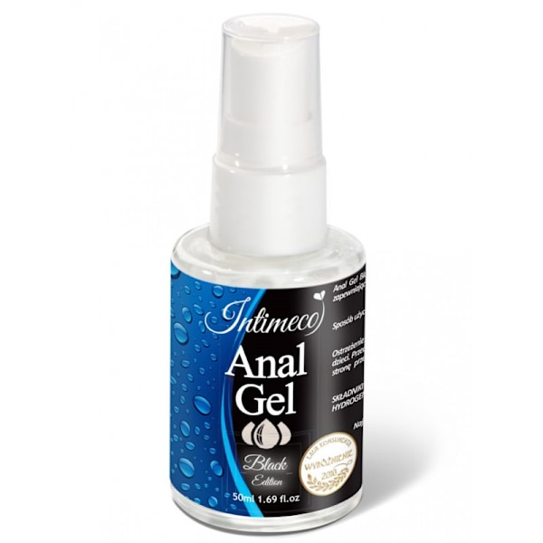 Analgel Svart Edition - Fuktgivande och Behaglig Upplevelse för