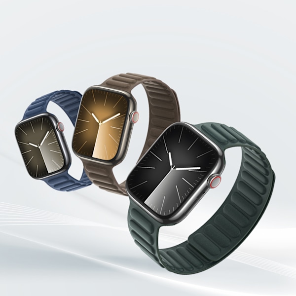 Dux Ducis Magnetiskt Band för Apple Watch 38/40/41 mm - Grön