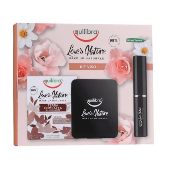 Eko Kit för Ansiktet: Bronzer 8/5g + Puderborste 1 st - Equilibr
