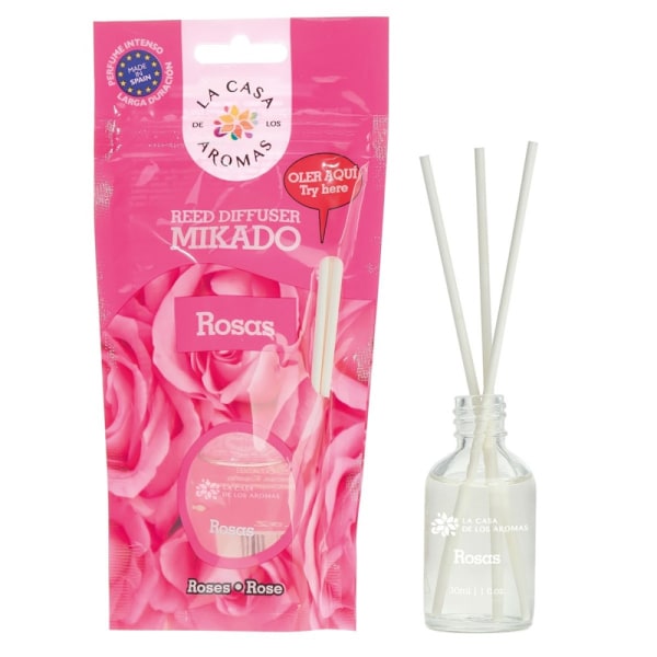 Blommig Ros doftpinnar/ 30 ml