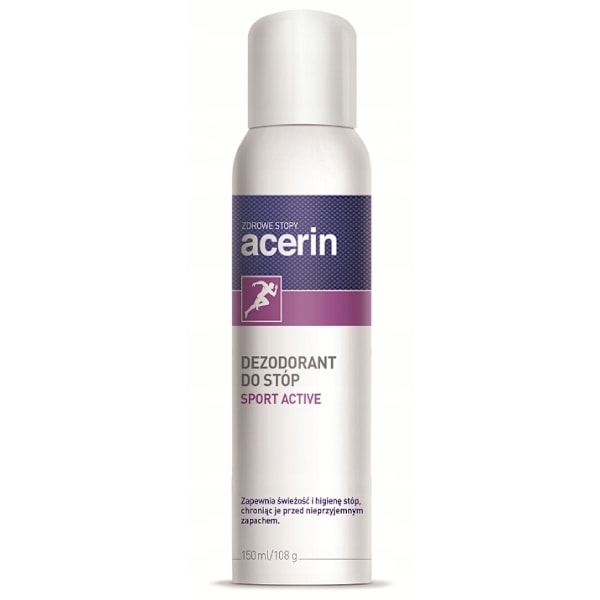 Acerin Sport Active, Jalkojen Tehokas Deodorantti, 150 ml