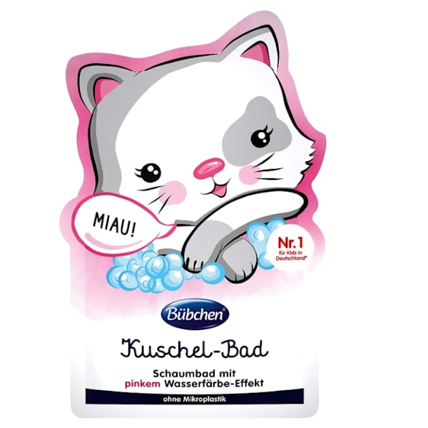 Bubchen Rosa Vattenfärg Effekt Bubbelbad 40ml - Tysk Import