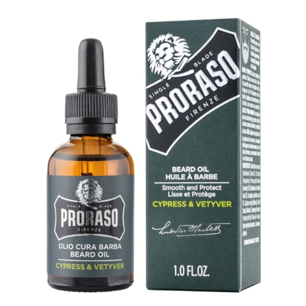 Proraso Cypress & Vetyver Skäggolja/ 30ml