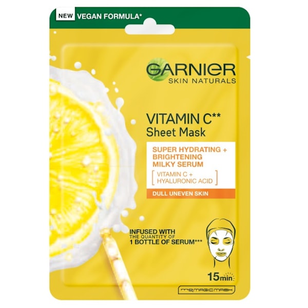 Garnier Glow Boosting Fuktmask med C-vitamin/ 28g