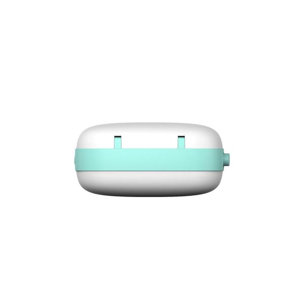Mini termoprinter HURC9 med kattdesign - blå