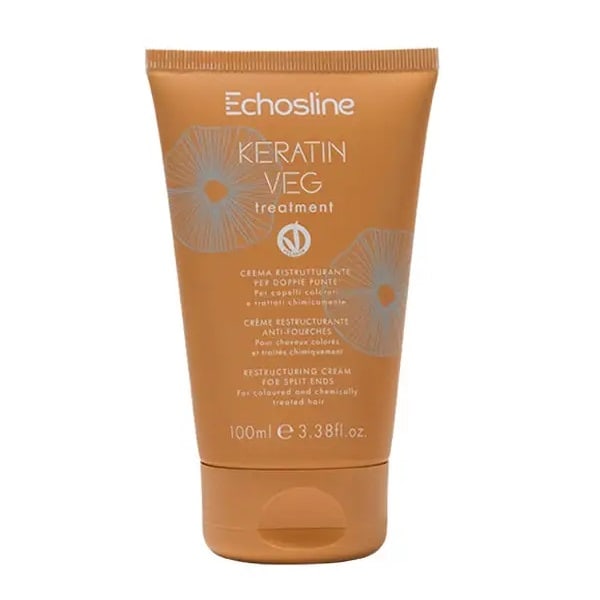 Echosline Keratin Veg Kräm för kluvna toppar/ 100 ml