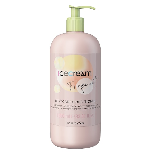 Inebrya Ice Cream Frequent Balsam 1000ml - För alla hårtyper