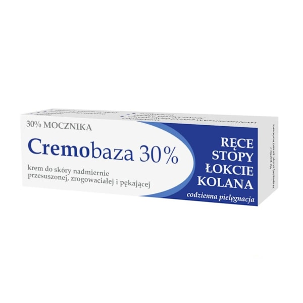 Cremobaza Halvfet Kräm 30% Urea för Torr Hud/ 30 g