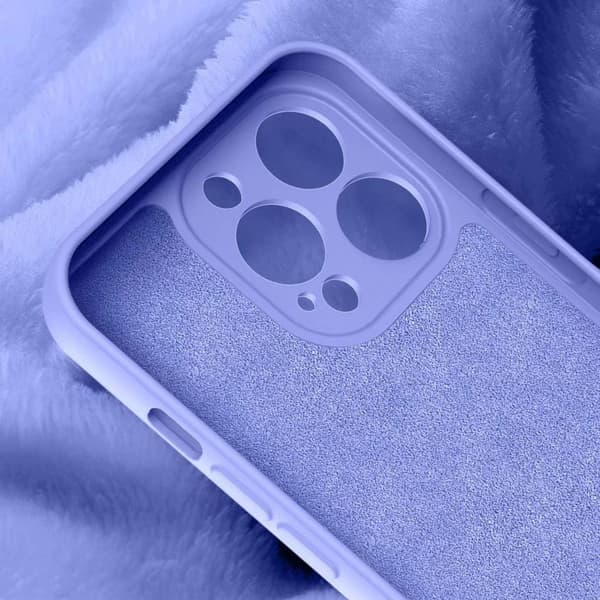 Silikonfodral till iPhone 14 Plus - Ljusblått skyddsskal