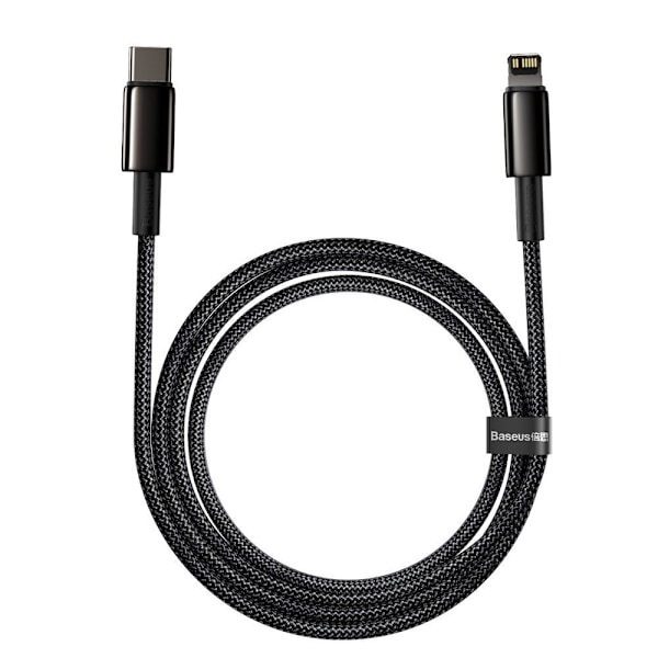 Baseus Laddningskabel Lightning till USB-C PD 20W 2m 480Mb/s - S