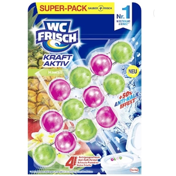 Frisch WC-Aufhänger mit Blumenduft/ 3er-Pack (IMPORT FRÅN TYSKLA