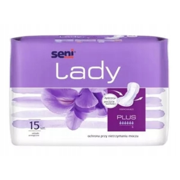 Seni Lady Plus - Urodynamiska Inlägg med Anatomiskt Design och O