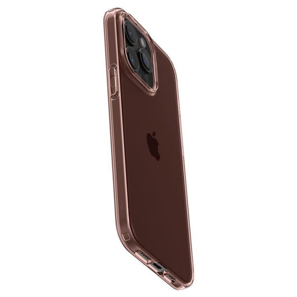 Spigen Crystal Flex Skal för iPhone 15 Pro Max - Rosa Transparen