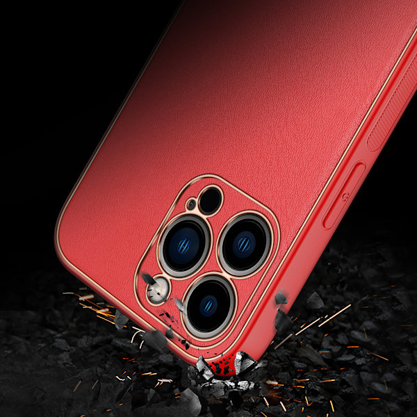 Dux Ducis Yolo elegant konstläderfodral för iPhone 13 Pro Max -