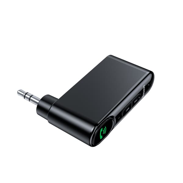 Baseus BSBA-02 Bluetooth AUX-Sändare (Overseas Edition) - Svart