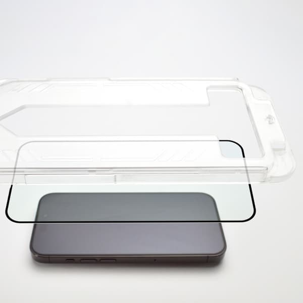 Härdat Glas 9H med Monteringsram för iPhone 15 Plus - Wozinsky P