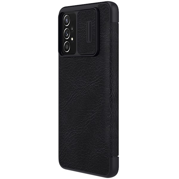 Nillkin Qin Läderfodral för Samsung Galaxy A73 - Svart