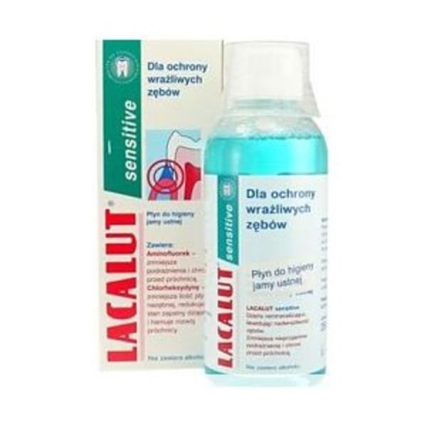 Herkälle suuhun: Lacalut Sensitive suuvesi 300 ml