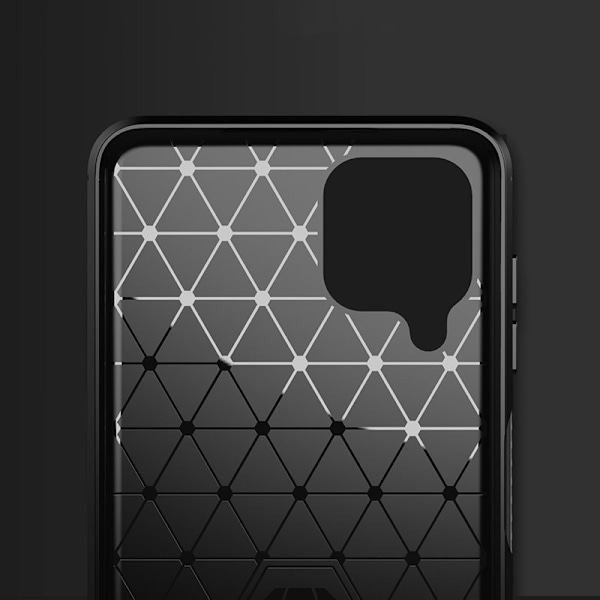 Kolfodral Flexibel skyddsfodral för Samsung Galaxy A22 4G Svart