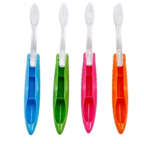 Effektiv Tandborste för Resan/ Medium/ 2-pack
