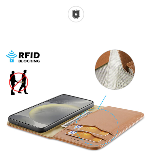 Dux Ducis Hivo Flipfodral med RFID Blockering för Samsung Galaxy