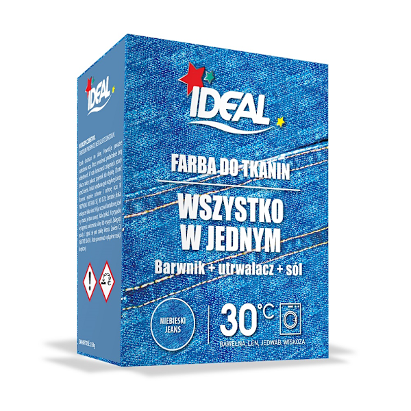 Perfekt Allt i Ett/ Textilfärg Jeansblå/ 350g
