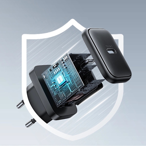 Joyroom JR-TCF23 USB-C Väggladdare 25W SFC / PPS / PD - Svart