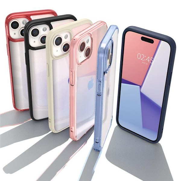 Spigen Ultra Hybrid Skal för iPhone 15 Plus - Transparent Matt